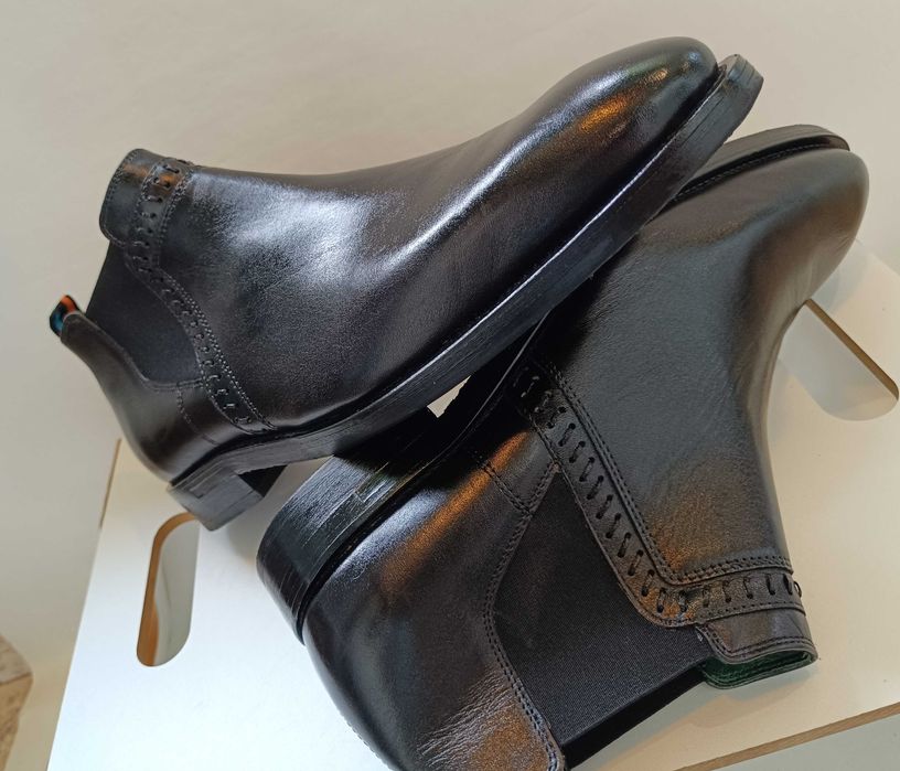 Ghete chelsea 44 plain toe premium Exceed piele naturala moale