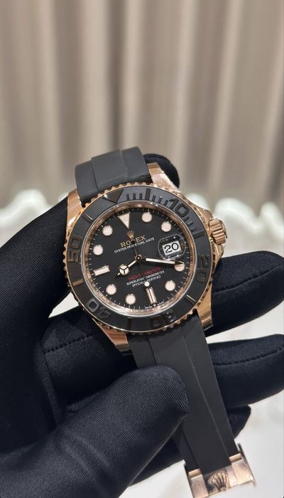 Rolex Yacht-Master Rubber Everose Gold 40mm