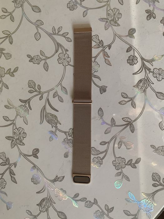 Curea milaneze inox roz 22 mm