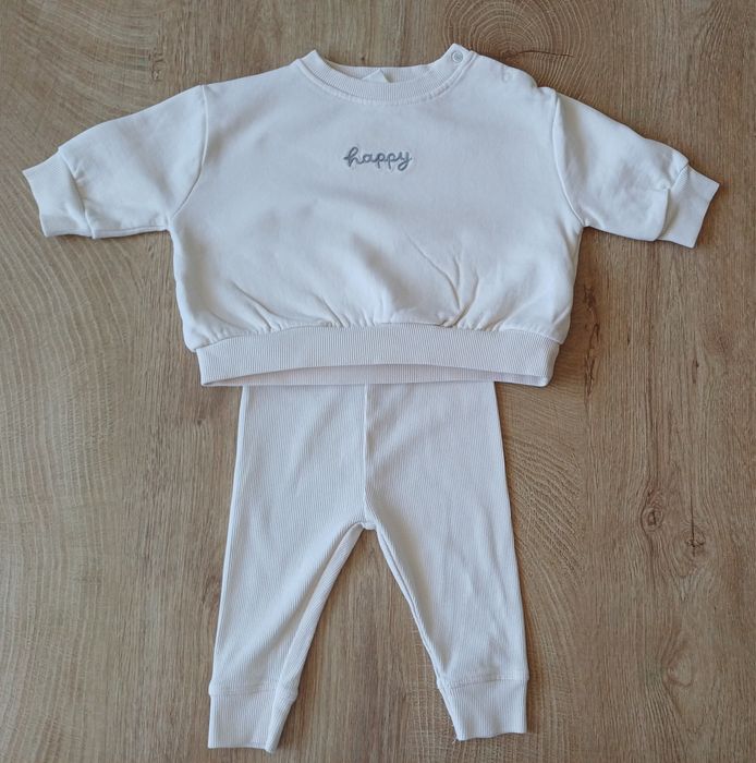 Комплектче та  Next 3-6 месеца и плетен гащеризон H&M