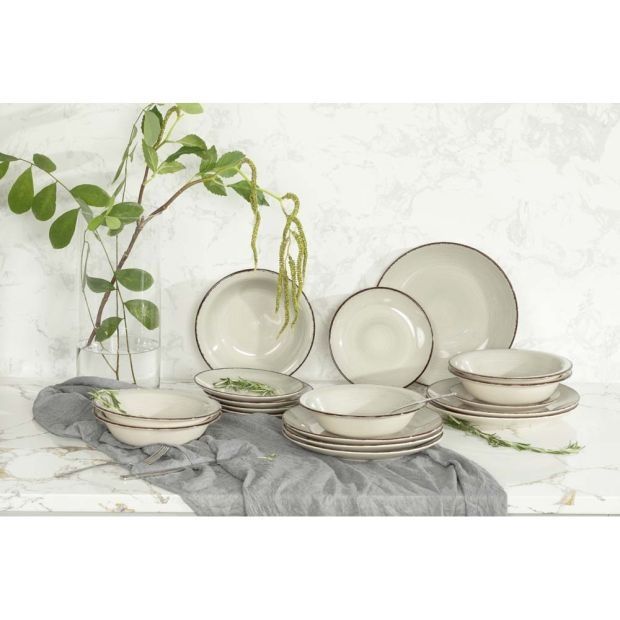 Красив сервиз в сиво