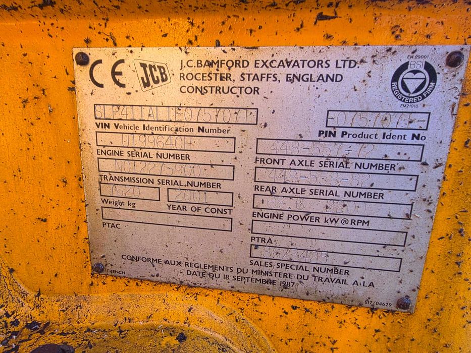 Punte(axa)  JCB 411 ZX