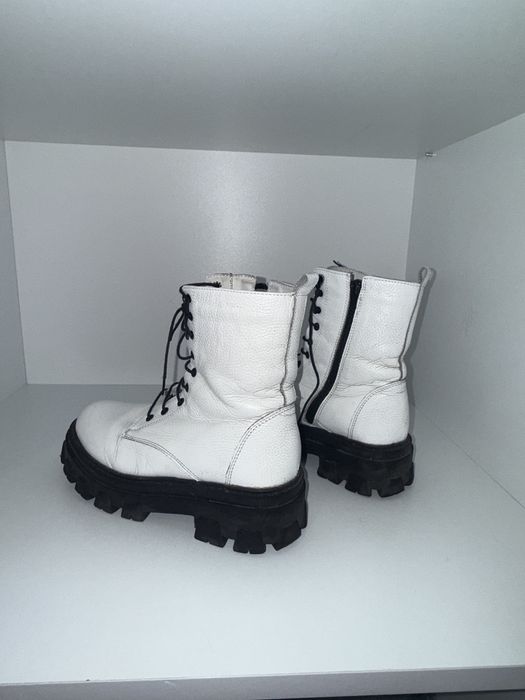 Bocanci de Iarnă din Piele