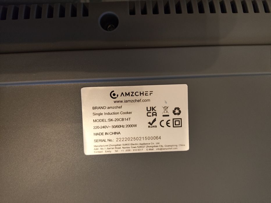 Plită electrică inducție 2000w