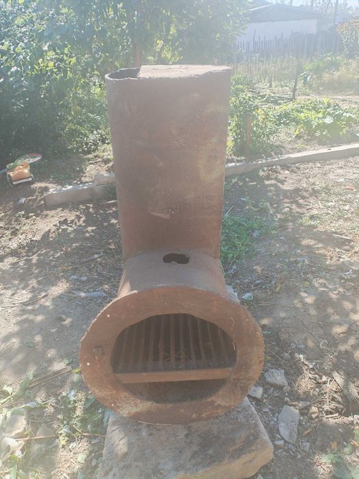 Печь для бани труба толщиной 8мм.