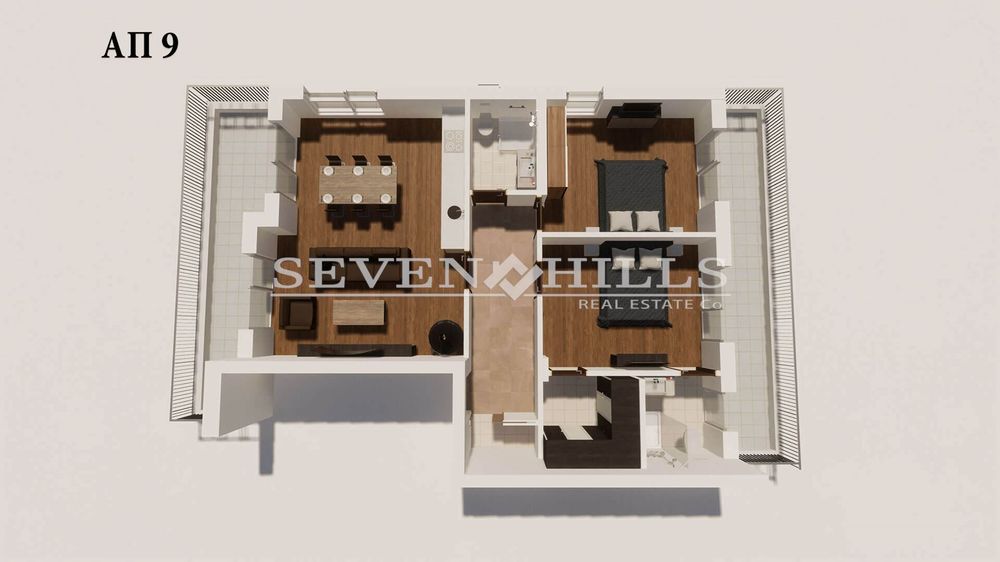 Продава се Тристаен апартамент в с. Марково, Област Пловдив - 133 кв.м за 1438 €/кв.м - Снимка #9