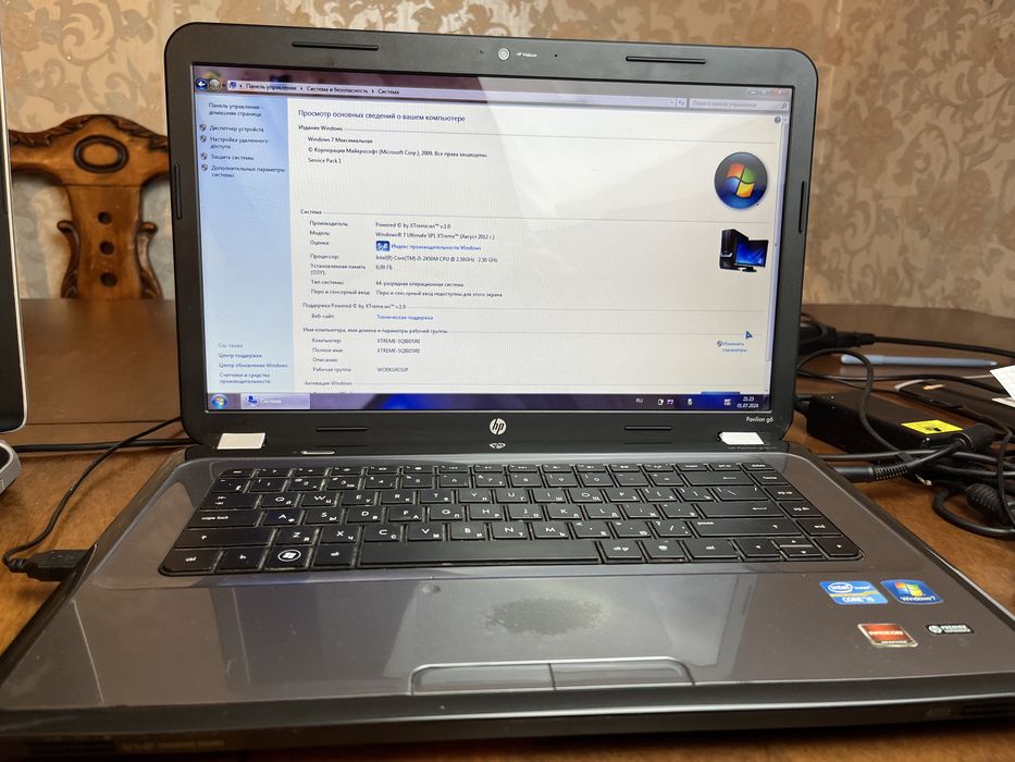 Продам ноутбук HP Pavilion g6