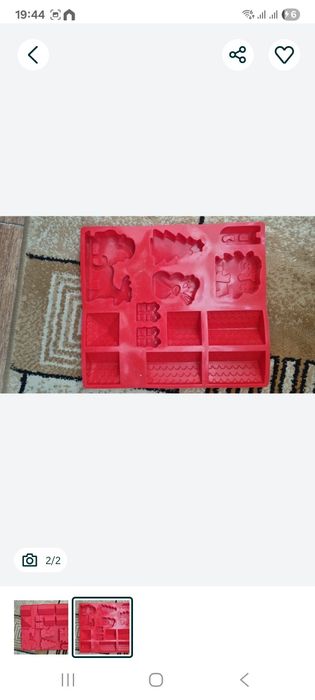 Forma silicon temetica iarna