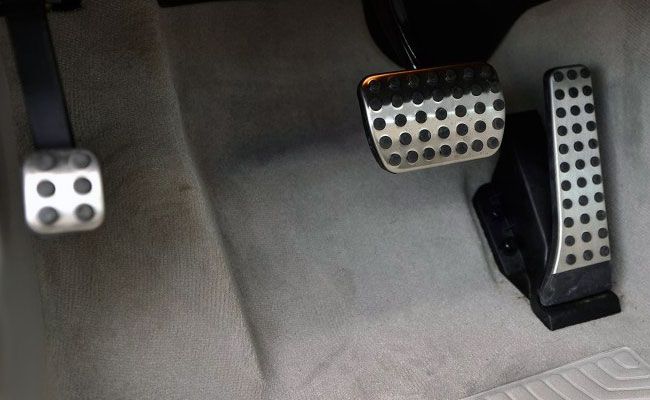 Ornamente INOX pedale AMG - Mercedes C, E, S, CLS, SLK, GLK, GLC, GLE