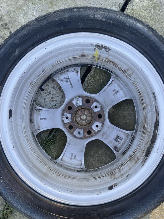 Jante originale BMW R17, ET43, 5x120, stare buna, fara probleme