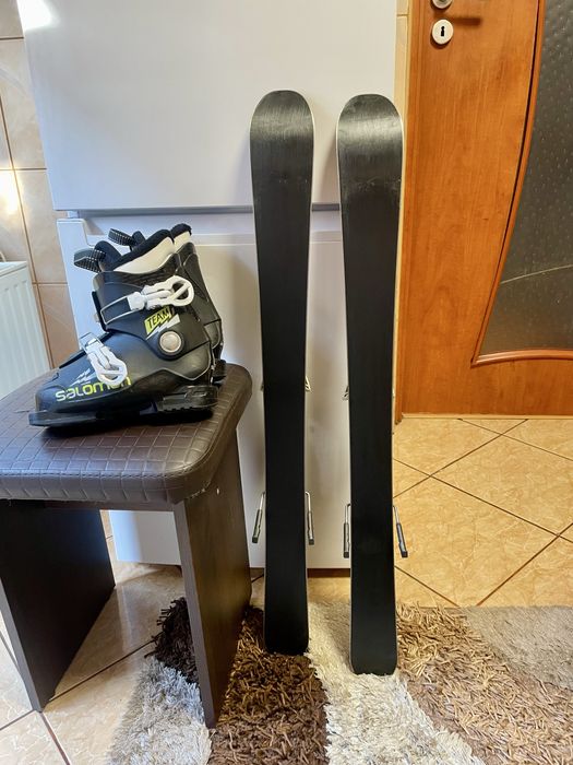 Schiuri copii 90 cm cu clapari skiuri set ski