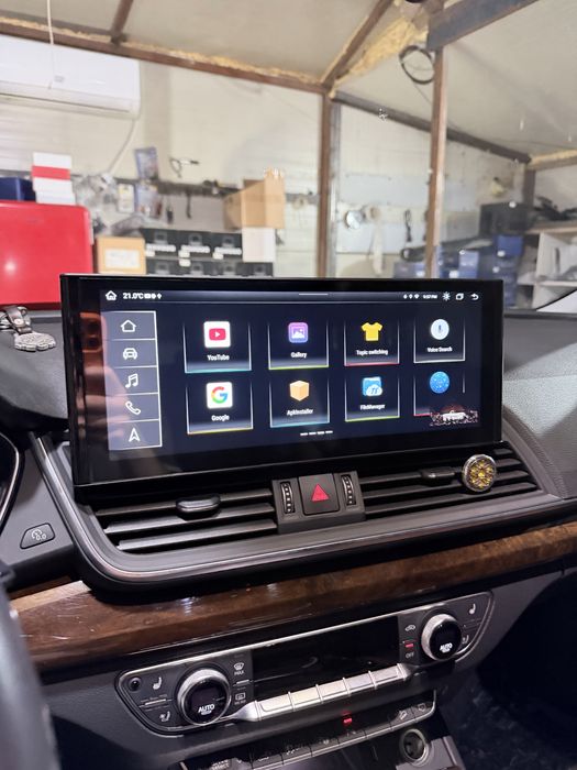 Navigatie Android Audi Q5 2016-2022 Carplay Android Auto , Ecran 2K