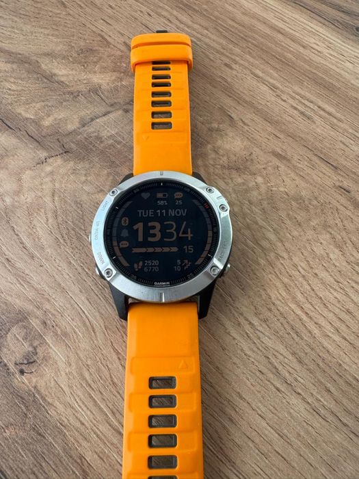 Garmin Fenix 6 – GPS Multisport Watch + curea originală QuickFit