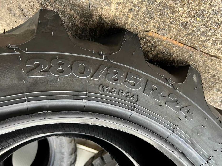 Anvelope noi 280/85 R24 radiale 11.2-24 pentru tractor fata garantie