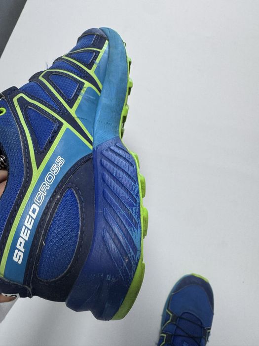Salomon speedcross blue & gren