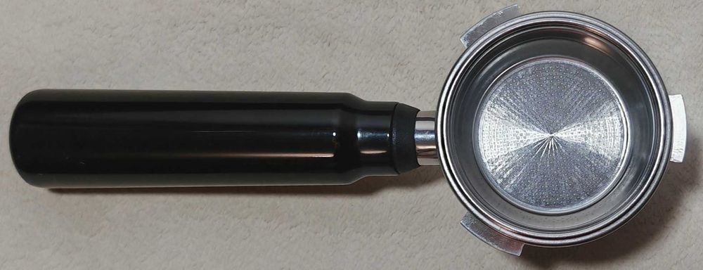 НОВО * Професионален Ръкохватка / Портафилтър 58mm с 3 уши * Солиден хромиран месинг 545г (Breville са 282г)  + Единична и Двойна Цедка