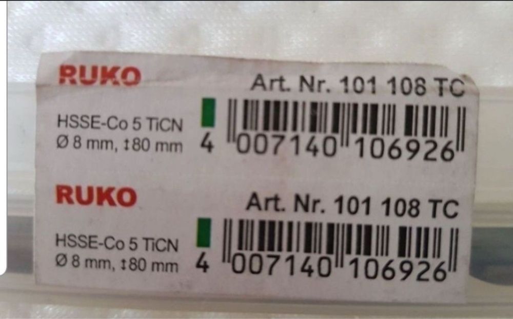 Freza pentru afturi de sudura de 6 si de 8 mm Berner , Ruko , Forch