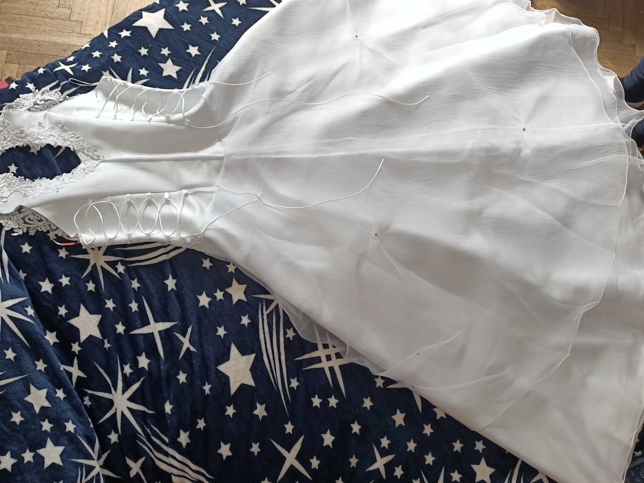 Rochie de mireasă+ blazer scurt