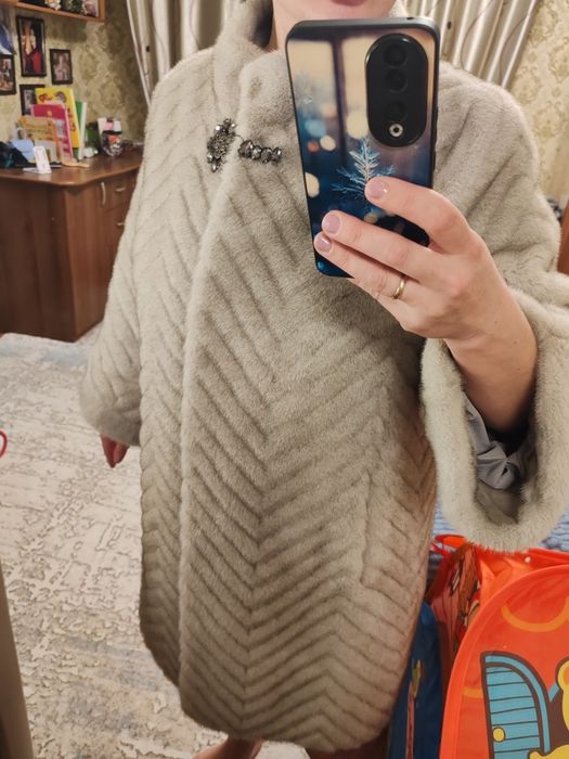 Эко шуба 48-50 размер