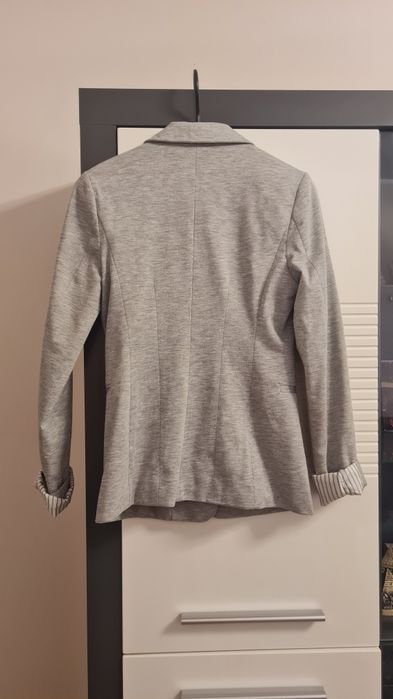 Sacou gri Pull & Bear S