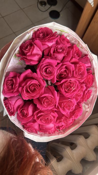 25шт роза свежий