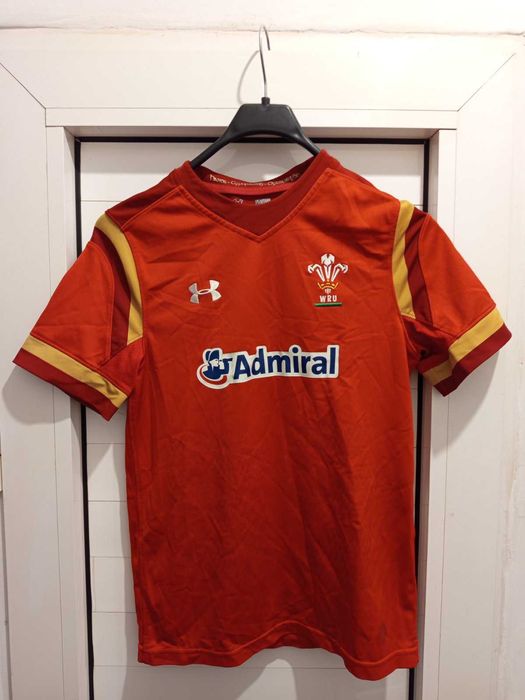 Оригинална ръгби фланелка на Уелс - under armour