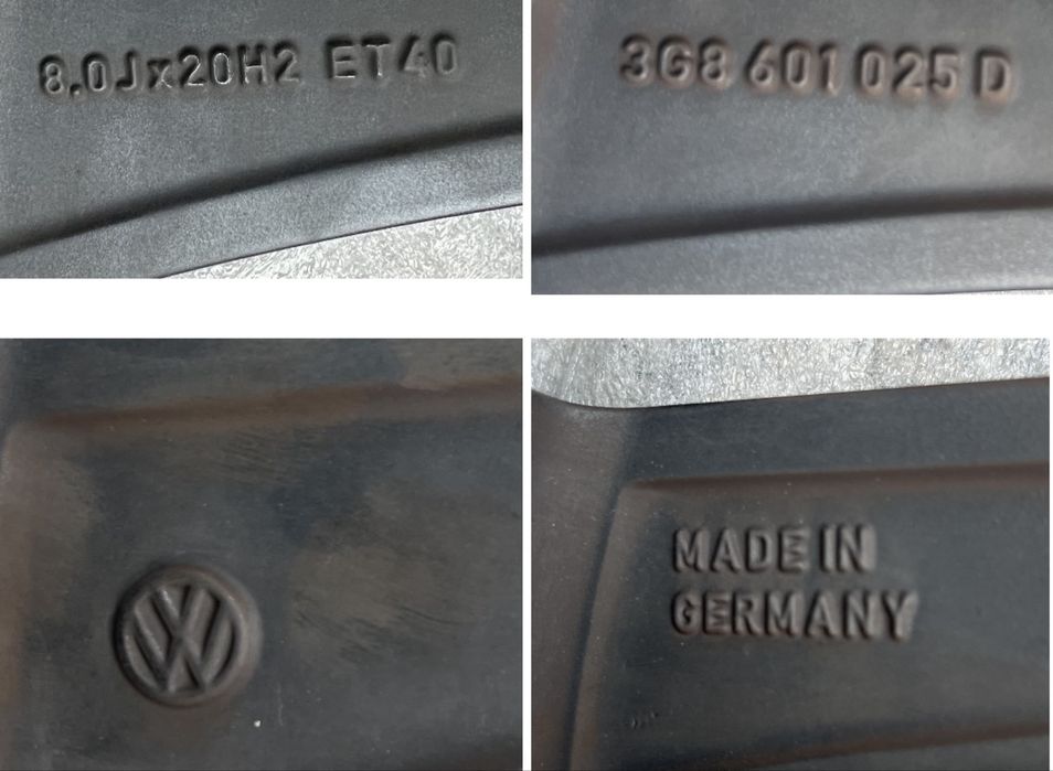 JANTE Aliaj Originale VW ARTEON, 20, 5x112,negru graphit,IMPECABILE