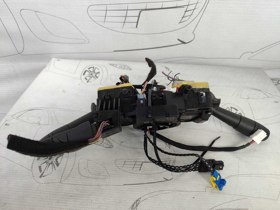 Ansamblu manete comenzi volan + spiră Renault Clio IV 255675887R 2015 / [2012-2019] / (5B3)
