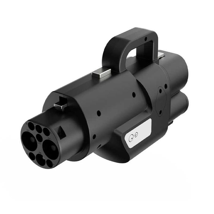 Адаптер CCS2-GBT (400 kW DC) Китайски EV Преходник VW iD BYD Tesla