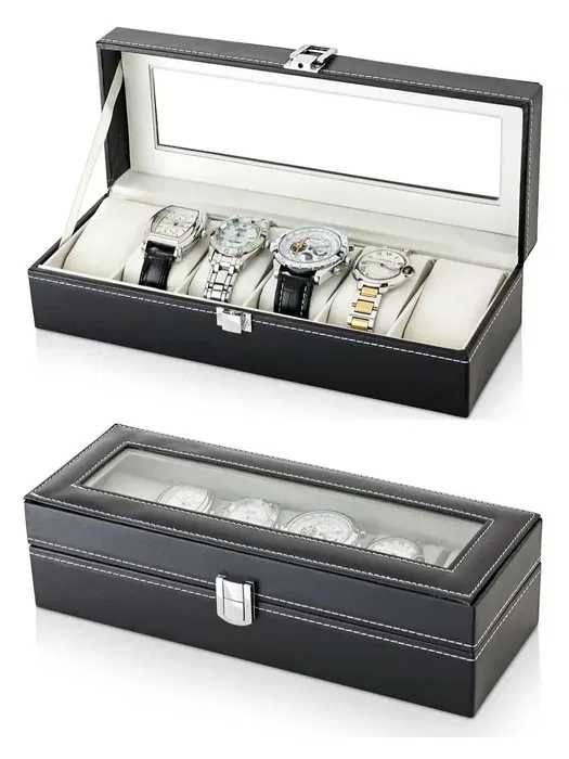 Шкатулка для часов — 6 отделений | Надёжно и красиво