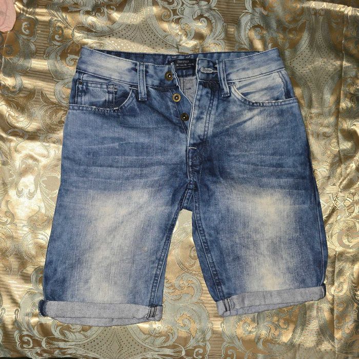 Мъжки къси Дънкови панталонки Bershka, размер XS