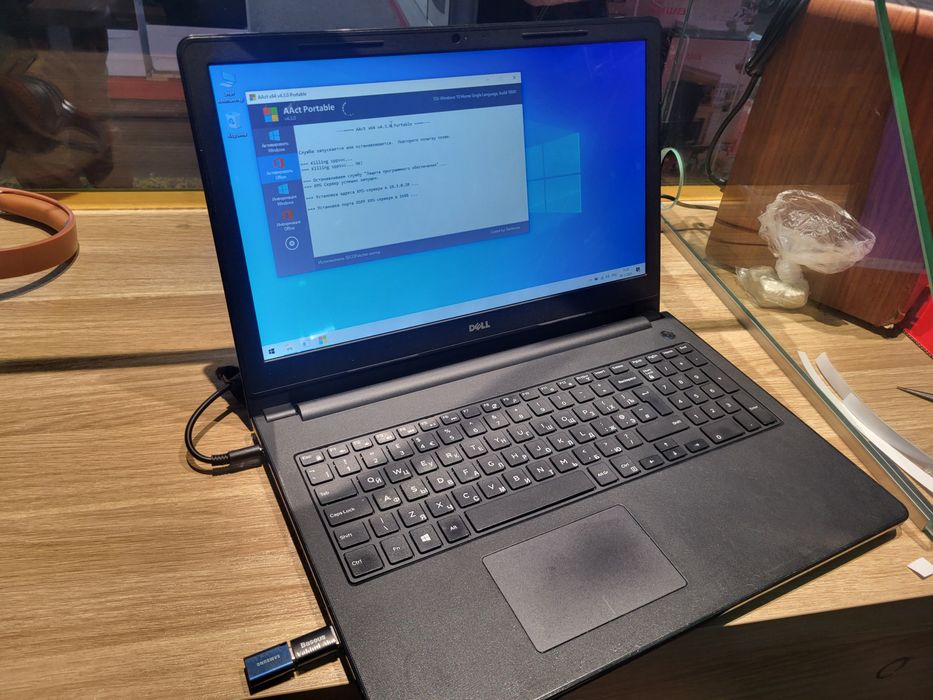 Arzon nout xolati ideal Dell/intel N3060/4GB/512GB/15,6 FHD/WIN 10