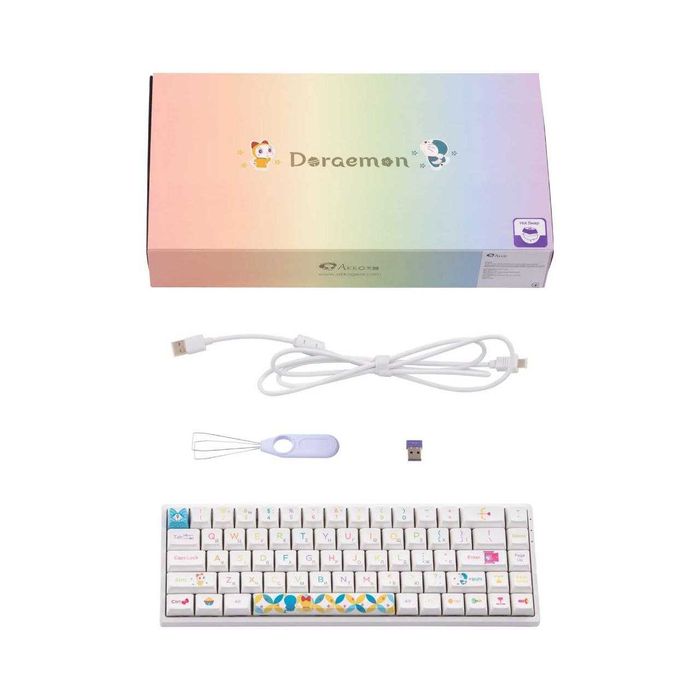 Игровые клавиатуры Akko 3068B v2 Doraemon Rainbow Edition V2