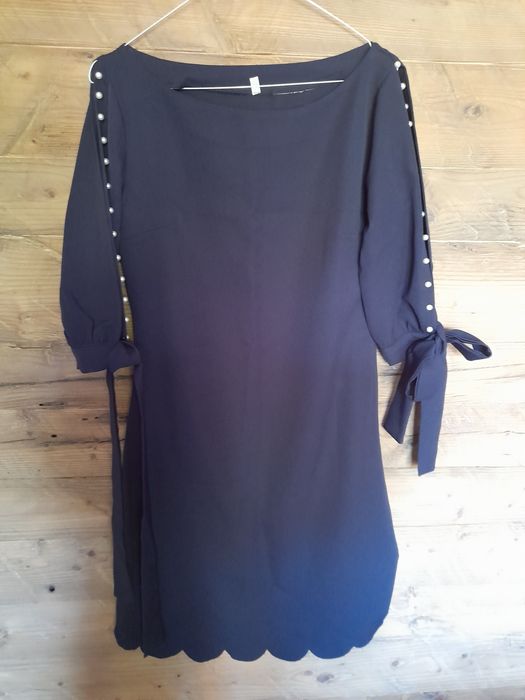 Rochie cocktail bleumarin