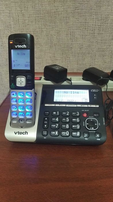 Продам радиотелефон VTECH три трубки на один телефонный номер.