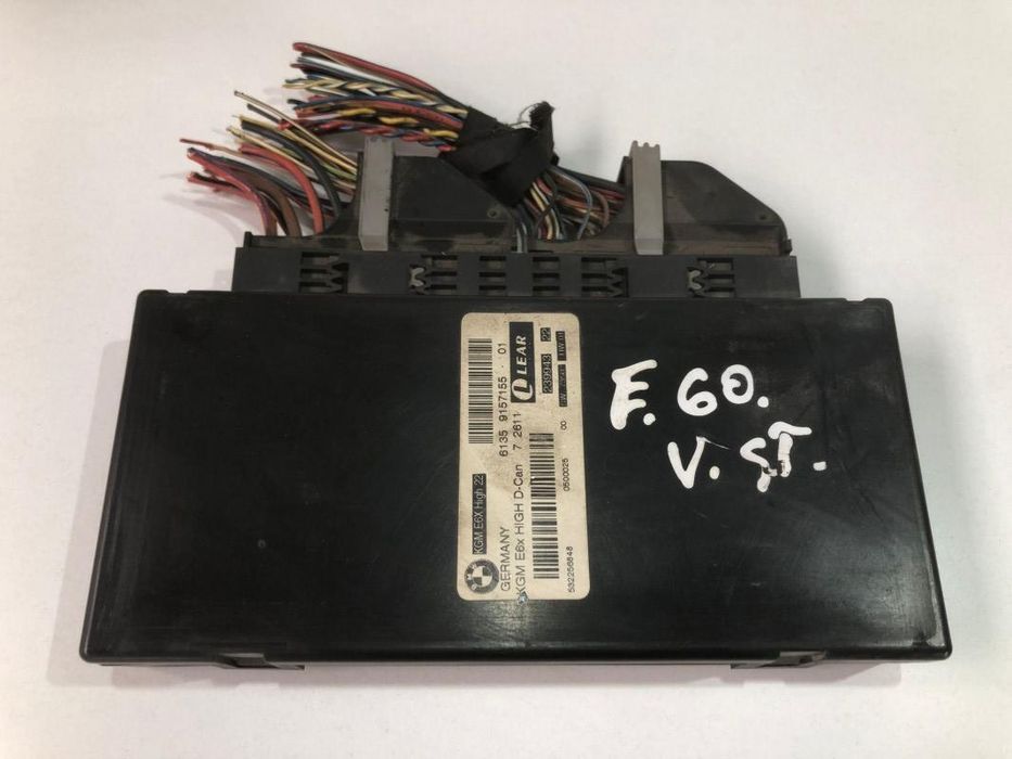 Modul control BCM BMW Seria 5 LCI e60 9157155 3.0d XD