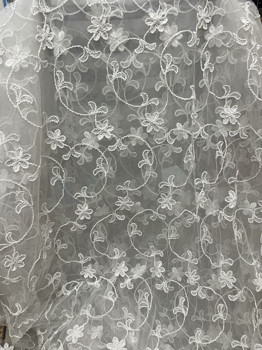 Тюль айвори 250*420метра