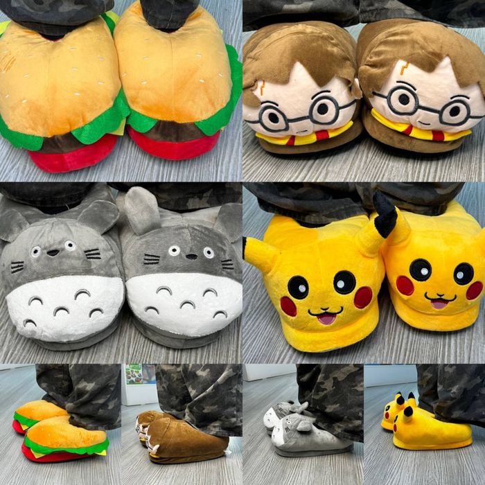 Аниме тапочки гарри потер йода бэтмен рик и морти