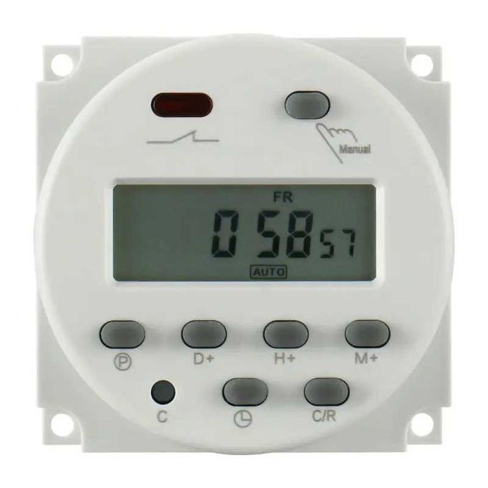 RELEU programator temporizare TIMP digital 12V TEMPORIZATOR electronic