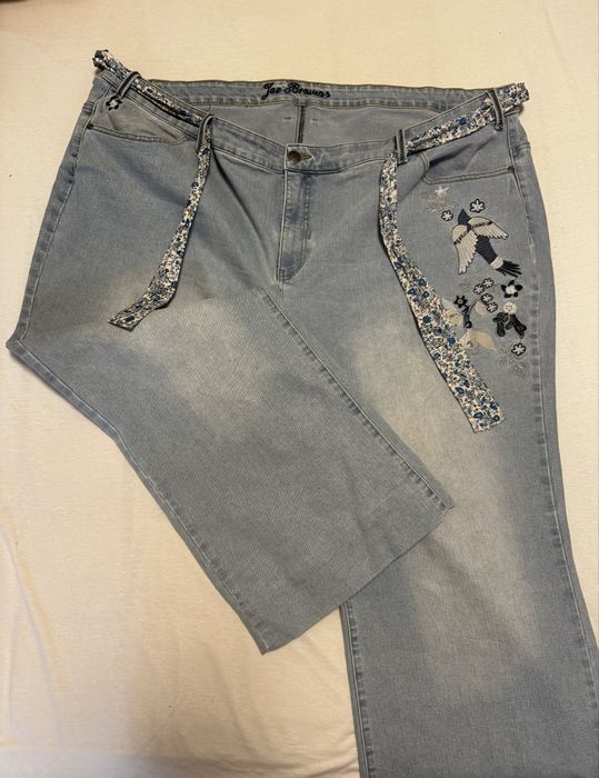 Дънки голям размер