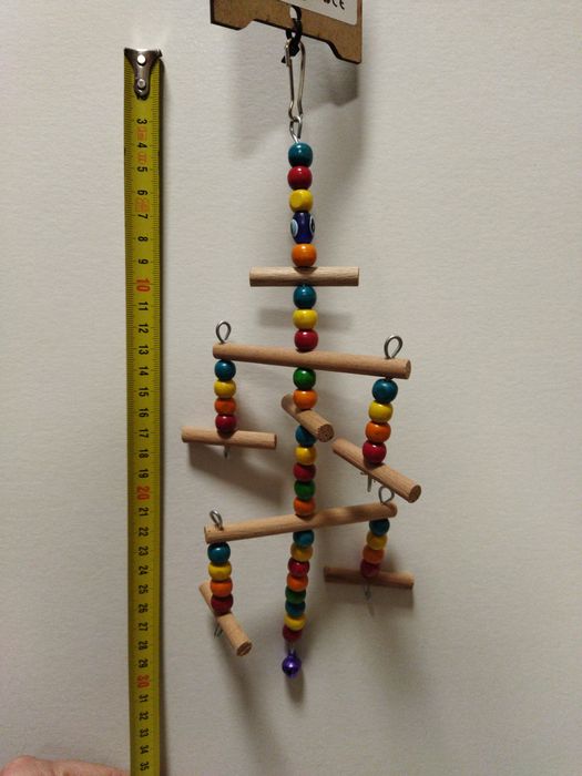 Играчка за  малък и среден папагал,играчки(папагали корела и др.птици