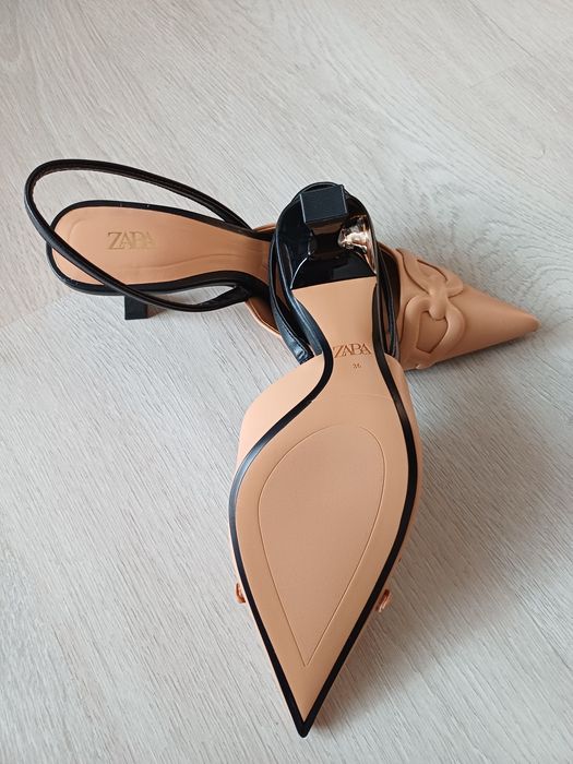 Новые туфли слингбэки ZARA