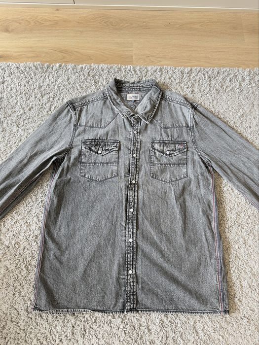 Мъжка дънкова риза, Hilfiger,XXL