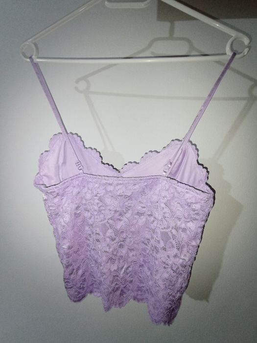 Top violet dantela Amisu