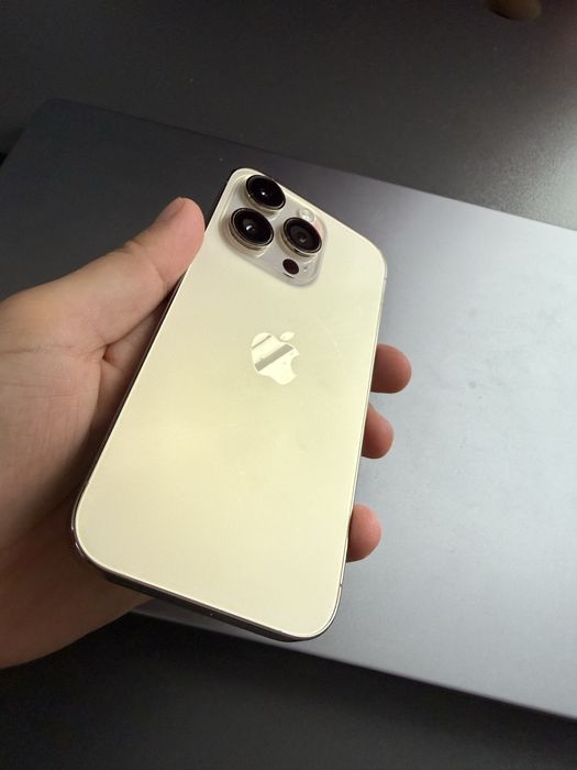 Iphone 14 pro, 128gb, gold, 80% baterie