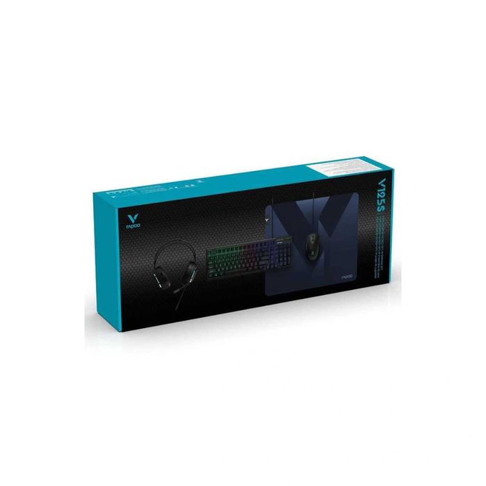 Rapoo V125S игровая клавиатура с бонусом клавиатура мышь наушники