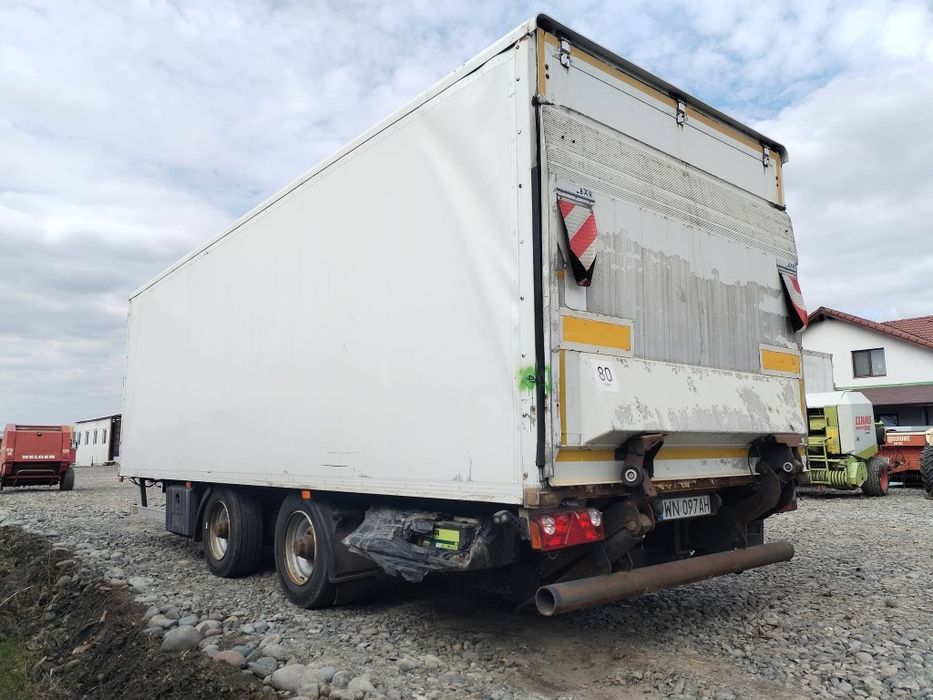 Remorca Tandem 11 t, 2012 ,duba tego 7,3m, lift , Apicol