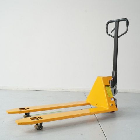 Палетна количка НОВА 2 тона жълта
