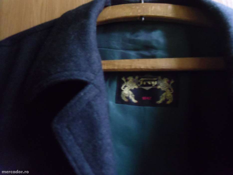 palton barbatesc lana si casmiir