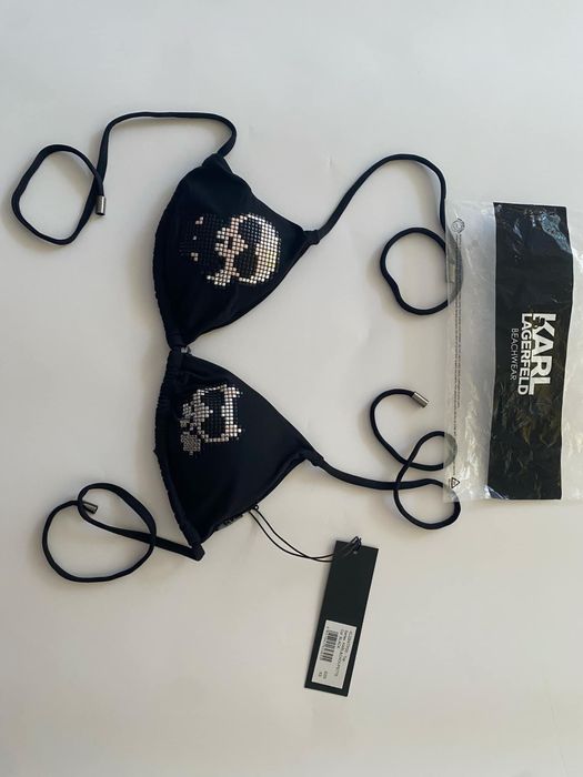 Дамско горнище на бански костюм Karl Lagerfeld, размер XS